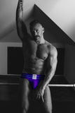 CELLBLOCK 13 TIGHT END JOCKSTRAP - PURPLE