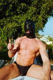 Premium Locking Slave Hood by Strict Leather