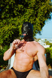 Premium Locking Slave Hood by Strict Leather