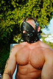 Premium Muzzle with Blindfold and Gags  by Strict Leather