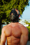 Premium Muzzle with Blindfold and Gags by Strict Leather