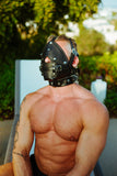 Premium Muzzle with Blindfold and Gags by Strict Leather