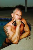 Classic Locking Silicone Ball Gag - Black  by Strict Leather