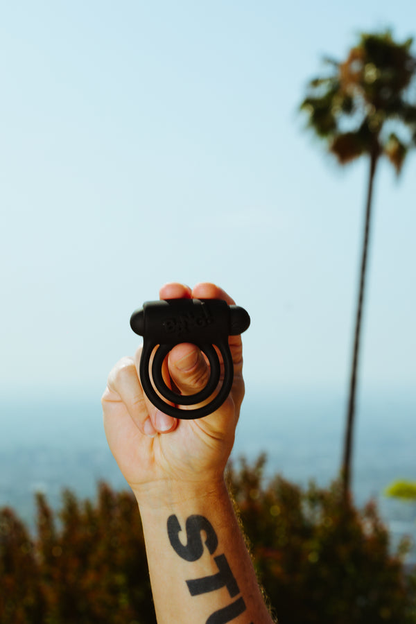 BANG Remote Control 28X Vibrating Cock Ring & Bullet - Black