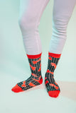 Clean It Socks by Henrik Vibskov - Red Gloves