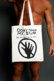 Don't Touch My Stuff Tote Bag by Third Drawer Down x David Shrigley