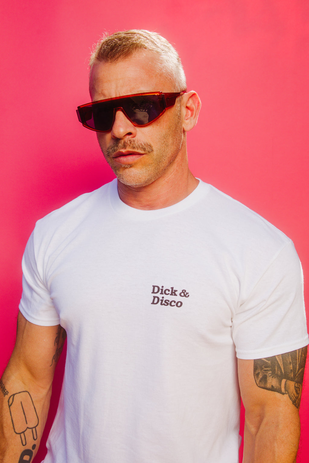 DICKS AND DISCO T-SHIRT BY TANNER SHEA