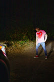 COMME des GARÇONS PLAY LARGE RED HEART T-SHIRT PINK