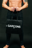 Comme des Garçons Huge Logo tote bag - black