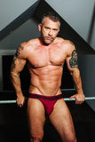 CELLBLOCK 13 RASCAL JOCKSTRAP (BURGUNDY)