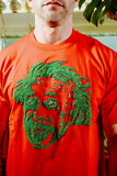 Einstein Hand Embroidered T-Shirt by Bernhard Willhelm S/S 2021