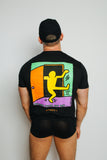 Keith Haring National Coming Out Day Tee - Black