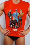 Tom of Finland Village People Tee by Peachy Kings