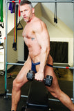 CELLBLOCK 13 TIGHT END SWIMMER JOCKTRAP - NAVY