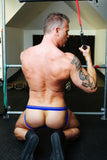 CELLBLOCK 13 TIGHT END SWIMMER JOCKSTRAP - BLUE