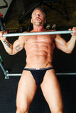 CELLBLOCK 13 TIGHT END SWIMMER JOCKSTRAP - BLACK