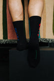 FOOT FETISH CLUB SOCKS (BLACK) BY CARNE BOLLENTE