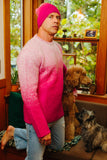 ERL FW22 PINK GRADIENT SWEATER