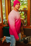 ERL FW22 PINK GRADIENT SWEATER