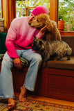 ERL FW22 PINK GRADIENT SWEATER