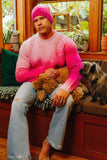 ERL FW22 PINK GRADIENT SWEATER