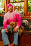 ERL FW22 PINK GRADIENT SWEATER