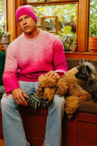 ERL FW22 PINK GRADIENT SWEATER