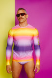 LAZOSCHMIDL LONGSLEEVE RAINBOW SHIRT FW22