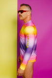 LAZOSCHMIDL LONGSLEEVE RAINBOW SHIRT FW22