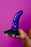 Creature Cocks Orion Invader Veiny Space Alien Silicone Dildo 7.25in - Purple