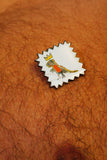 JEAN-MICHEL BASQUIAT CROWNED T-REX PIN