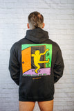 Keith Haring National Coming Out Day Hoodie / Black