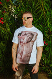 TOM OF FINLAND X HONEY FUCKING DIJON COLLAGE WHITE T-SHIRT