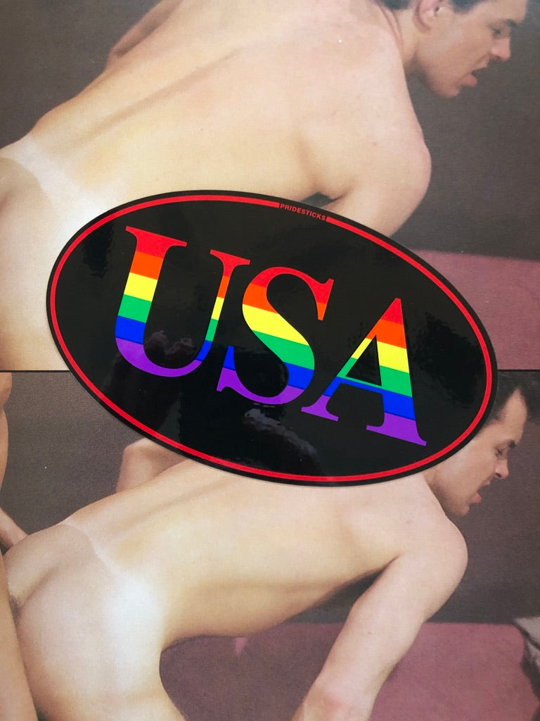 USA VINTAGE BUMBER STICKER