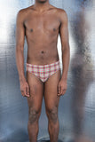 ANDREAS KRONTHALER X YASMINE ESLAMI ETIENNE SWIMMING TRUNKS MADRAS
