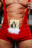 Tom of Finland Wooden Postcard: Santa Wood