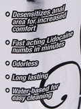 Passion Extra Strength Anal Desensitizing Lube - 8.25 oz.