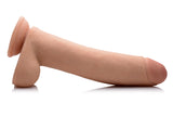 11 Inch Ultra Real Dual Layer Dildo by USA Cocks - Light Skin Tone