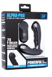 ALPHA PRO 7X P-MILKER Silicone Prostate Stimulator with Milking Bead