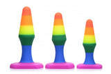 RAINBOW READY SILICONE Anal Trainer Set