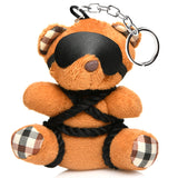 ROPE TEDDY BEAR KEYCHAIN