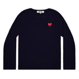 COMME des GARÇONS PLAY CREWNECK (NAVY)