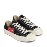 Comme Des Garçons Play Converse Single Heart Chuck Taylor All Star '70 Low Top (Black)