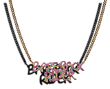 Bjarne Melgaard x Bjørg Gold Bareback Rider Necklace