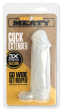 Meaty Cock Extender by Boneyard ( Black or Clear )