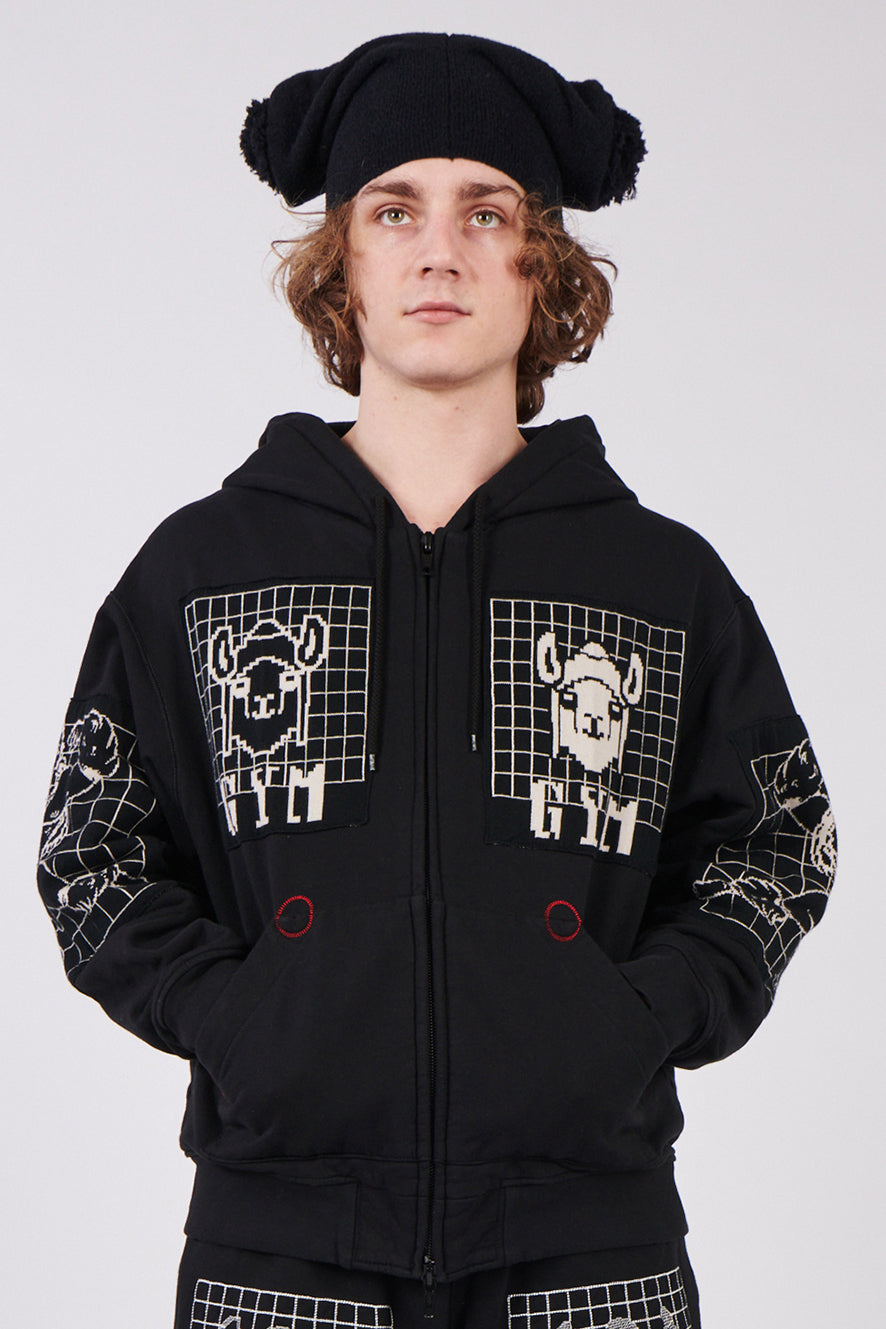GYM ZIP UP HOODIE by Bernhard Willhelm FW22