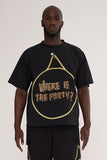 WHERE IS THE PARTY T-SHIRT by Bernhard Willhelm SS23