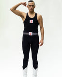 WALTER VAN BEIRENDONCK Jock Tank Black SS23