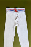 WALTER VAN BEIRENDONCK Jock Leggings White SS23