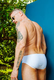 CDLP Econyl Swim Brief White